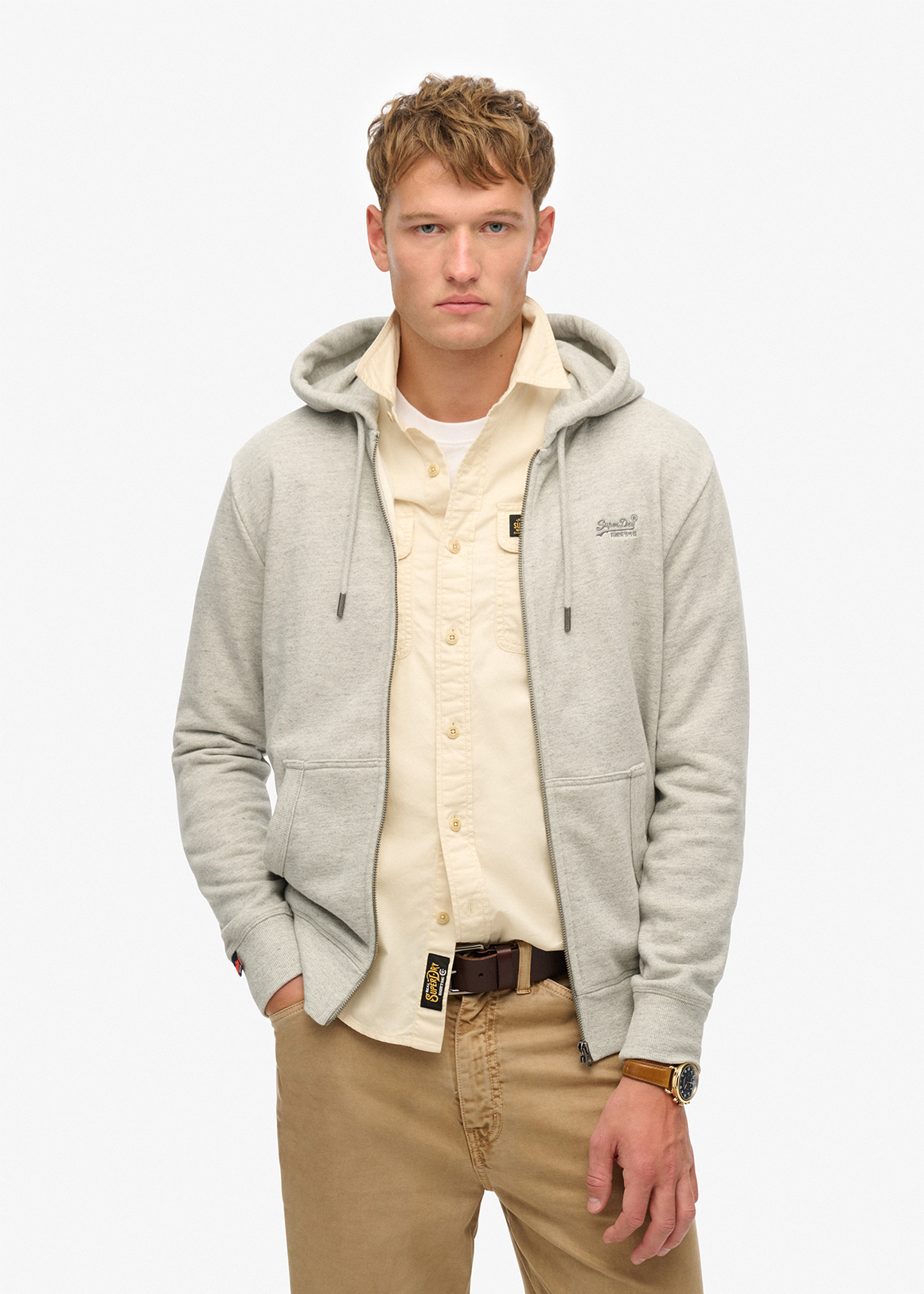Essential Logo Zip Hoodie
