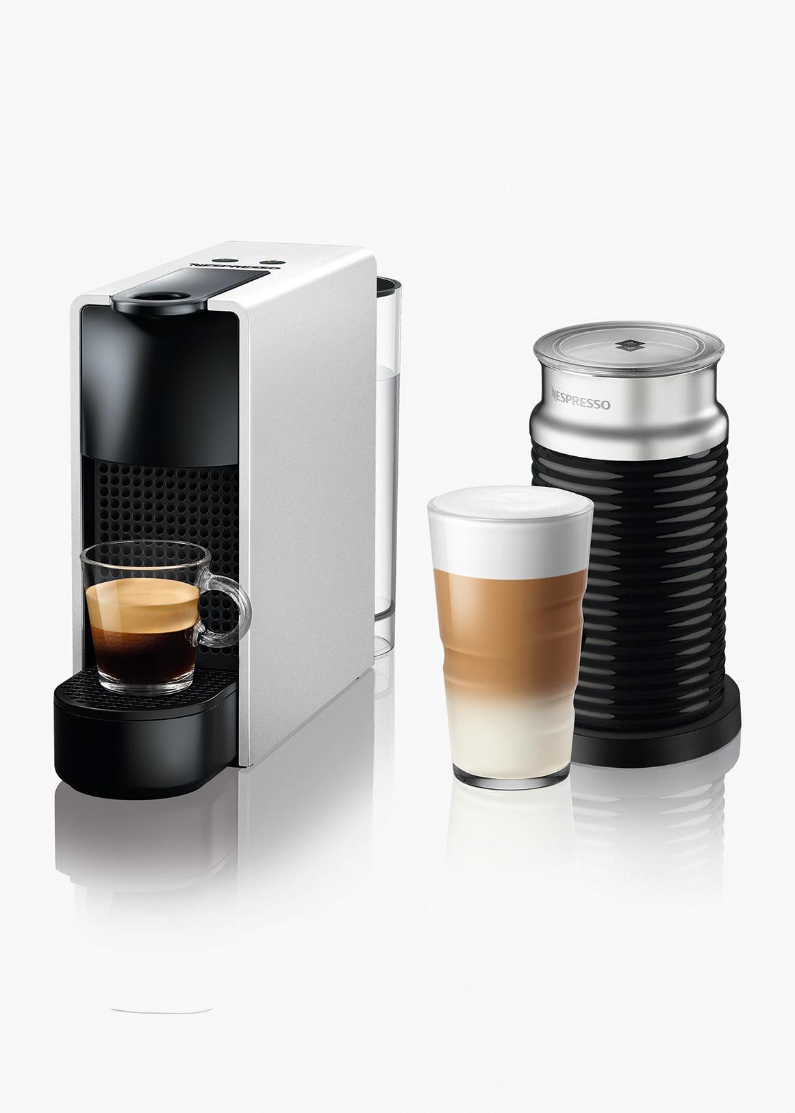 Cafetera Nespresso Essenza Mini White + Aeroccino