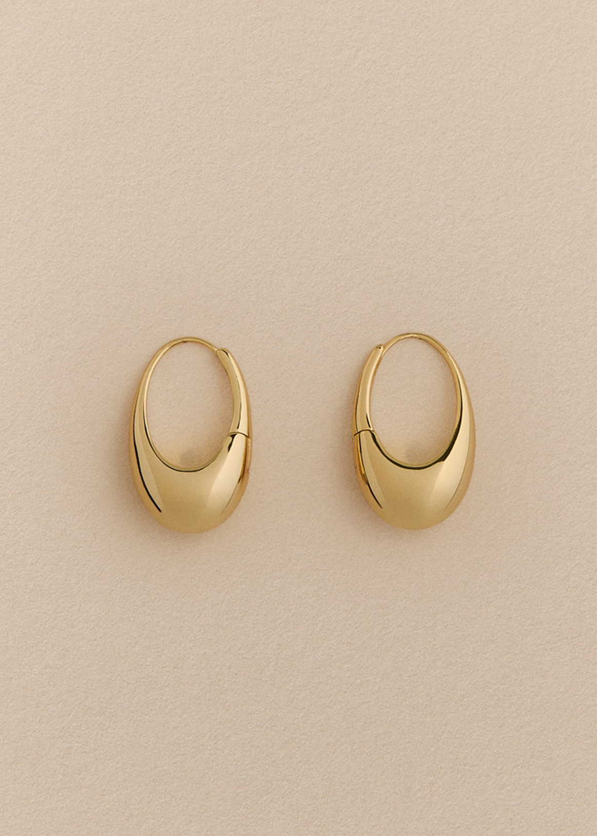 Etty Teardrop Hoops