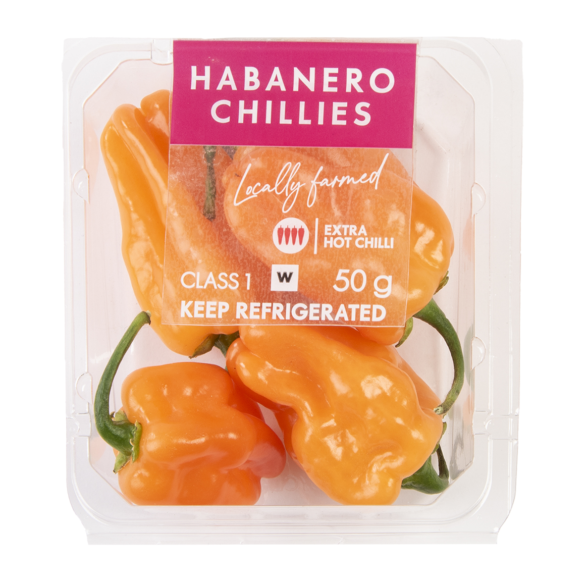 Photo of Extra Hot Habanero Chillies 50 g