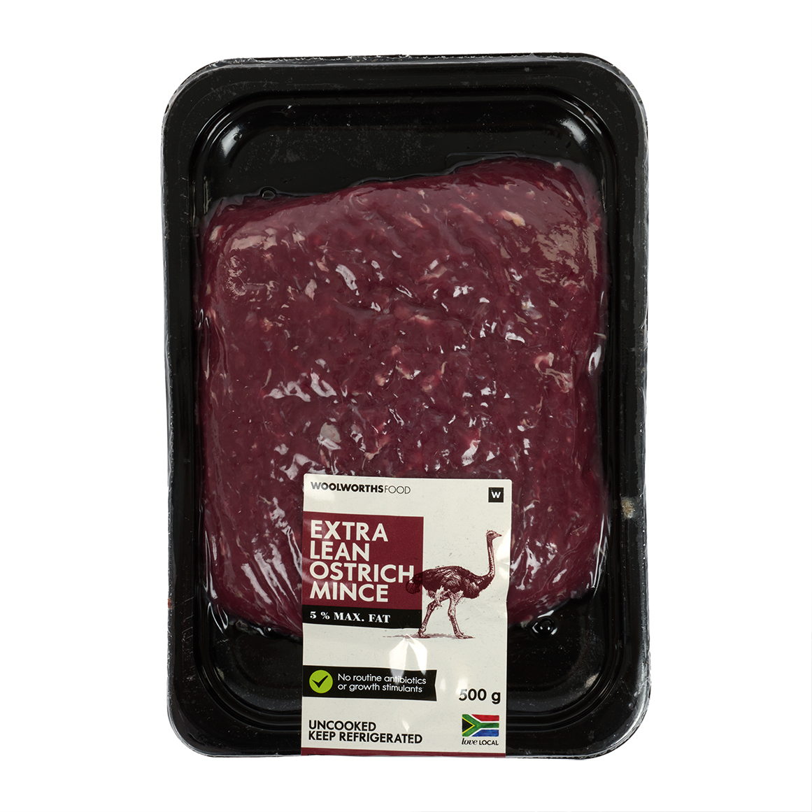 Extra Lean Ostrich Mince 500 g