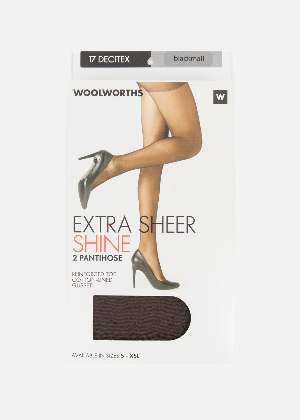 Extra Sheer Shine Pantihose 2 Pack