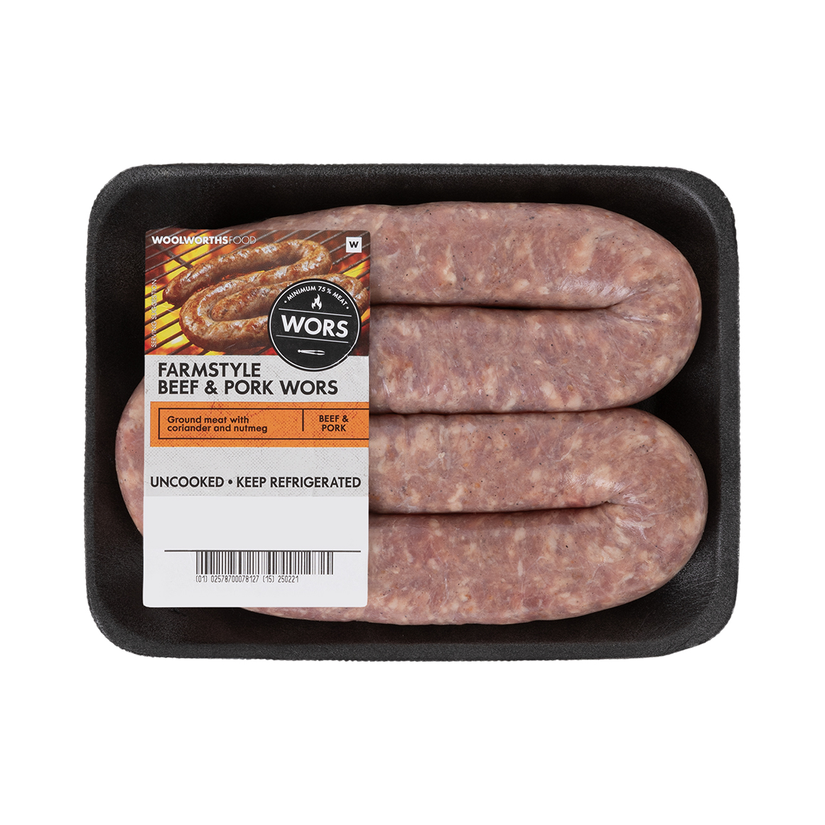 Farmstyle Beef & Pork Wors Avg 600 g