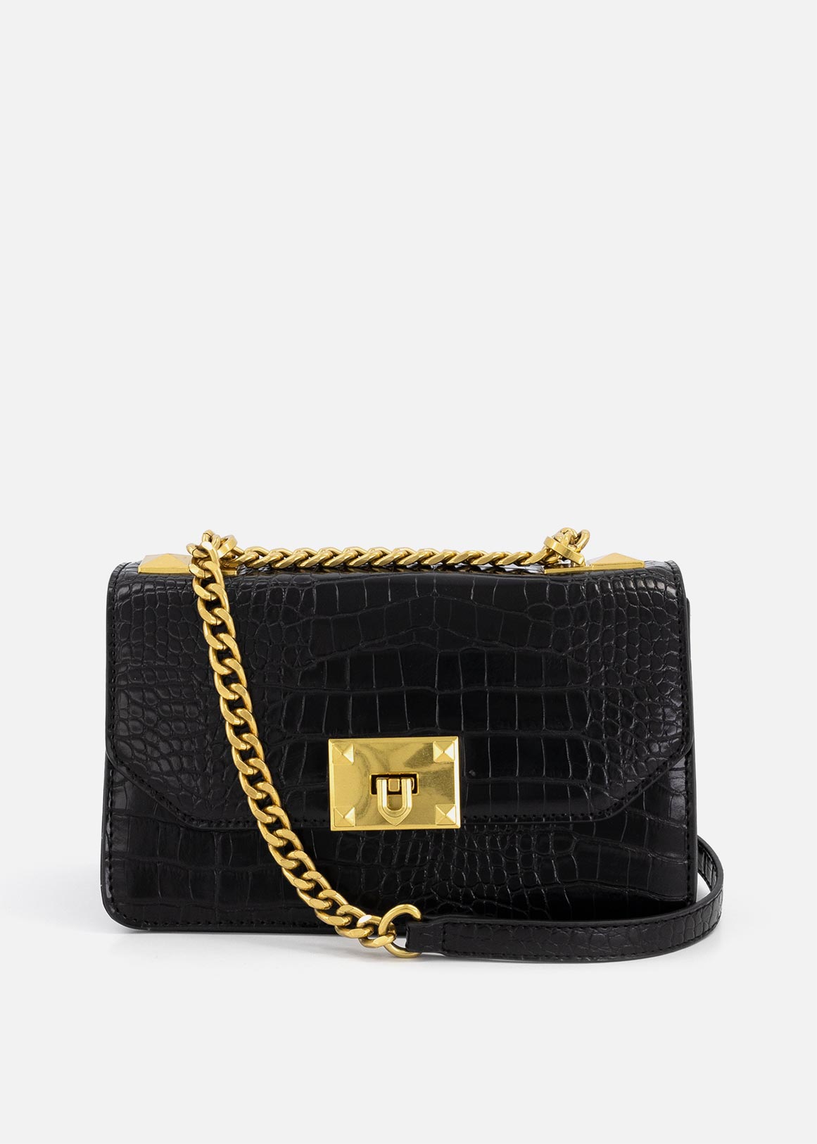 Faux Croc Envelope Crossbody Bag | Woolworths.co.za