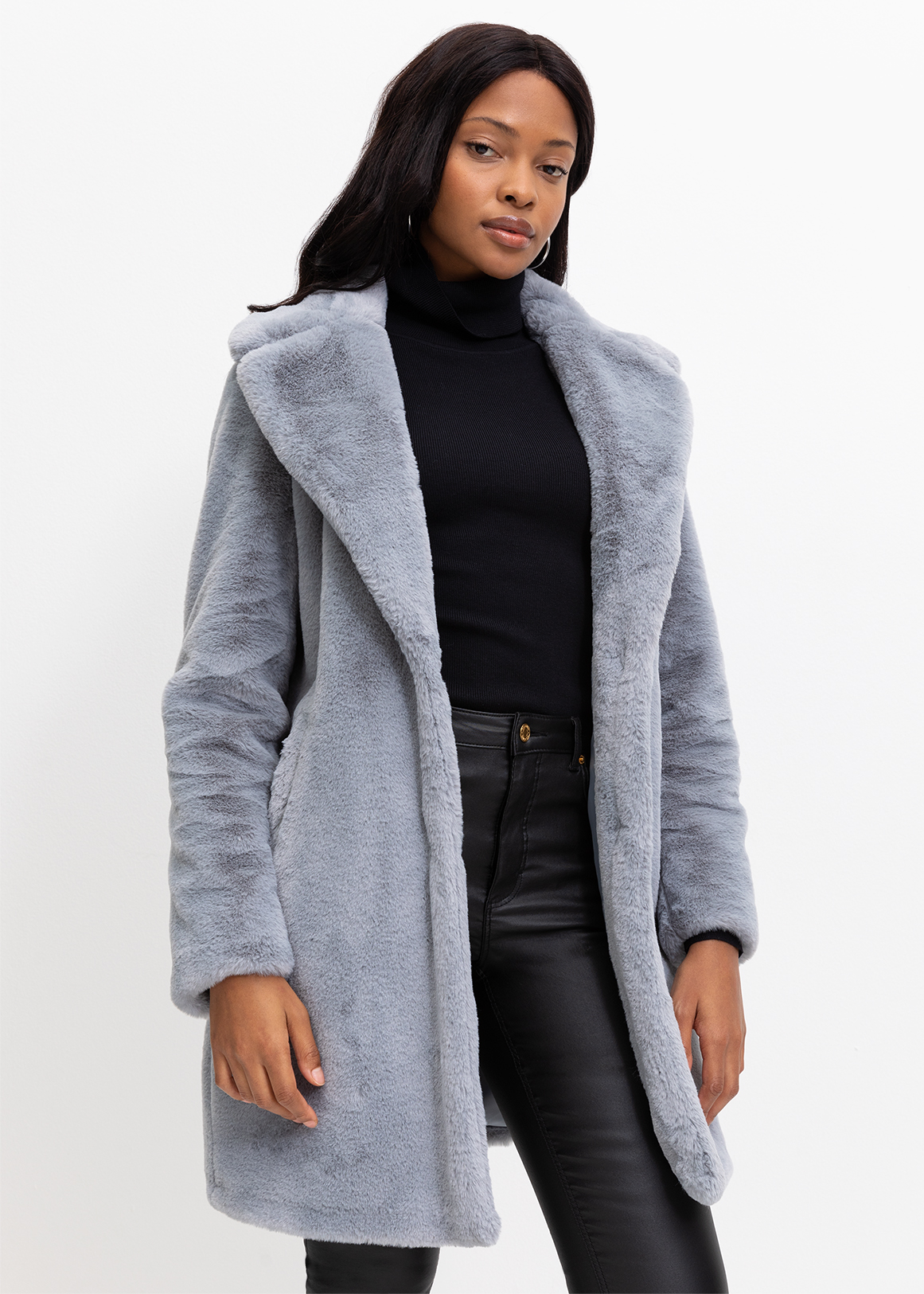 Faux Fur Coat | Woolworths.co.za