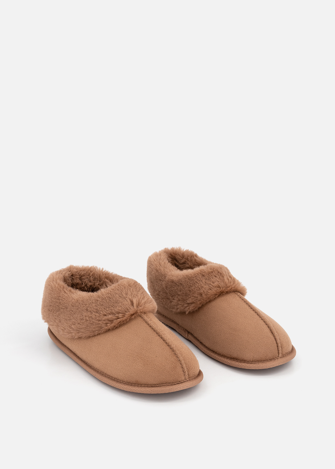 Faux Fur Cuff Slippers | Woolworths.co.za