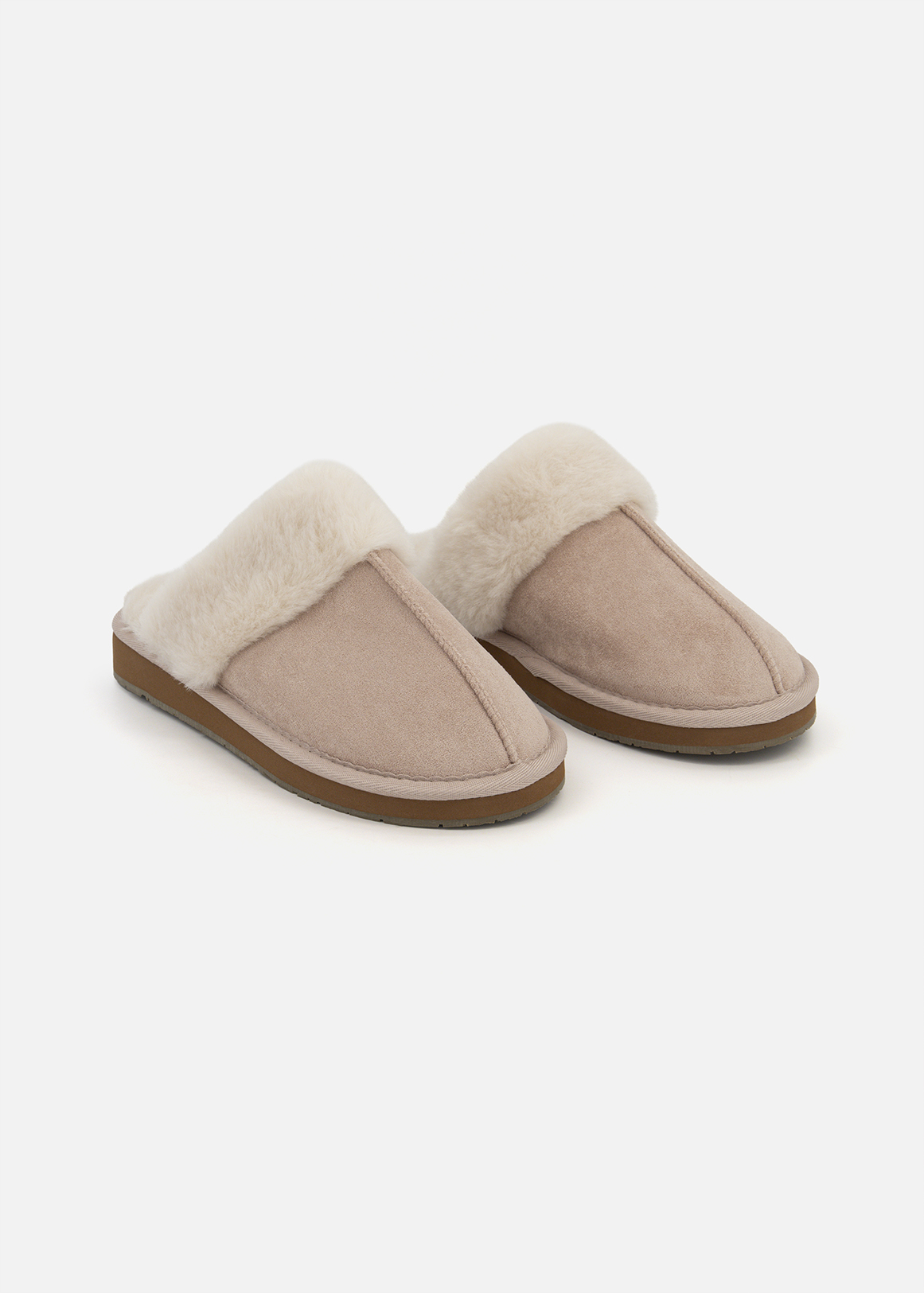 Faux Fur Mule Slippers