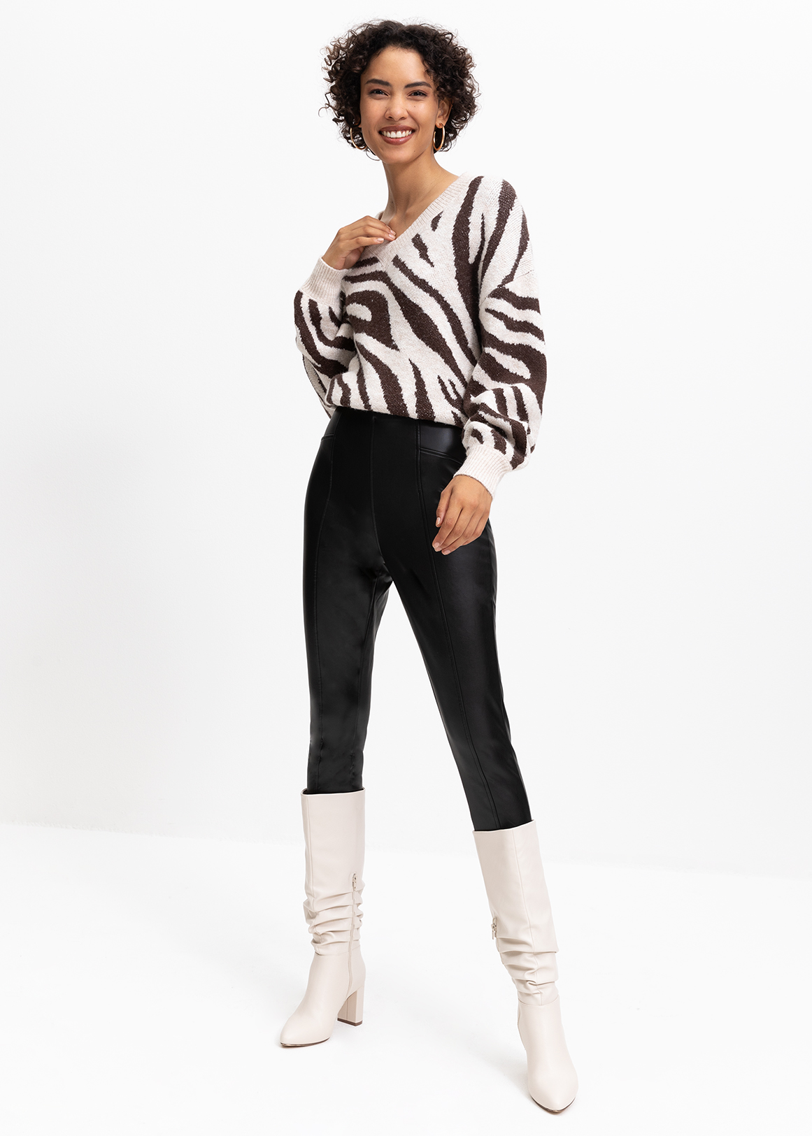 Faux Leather Leggings | Woolworths.co.za