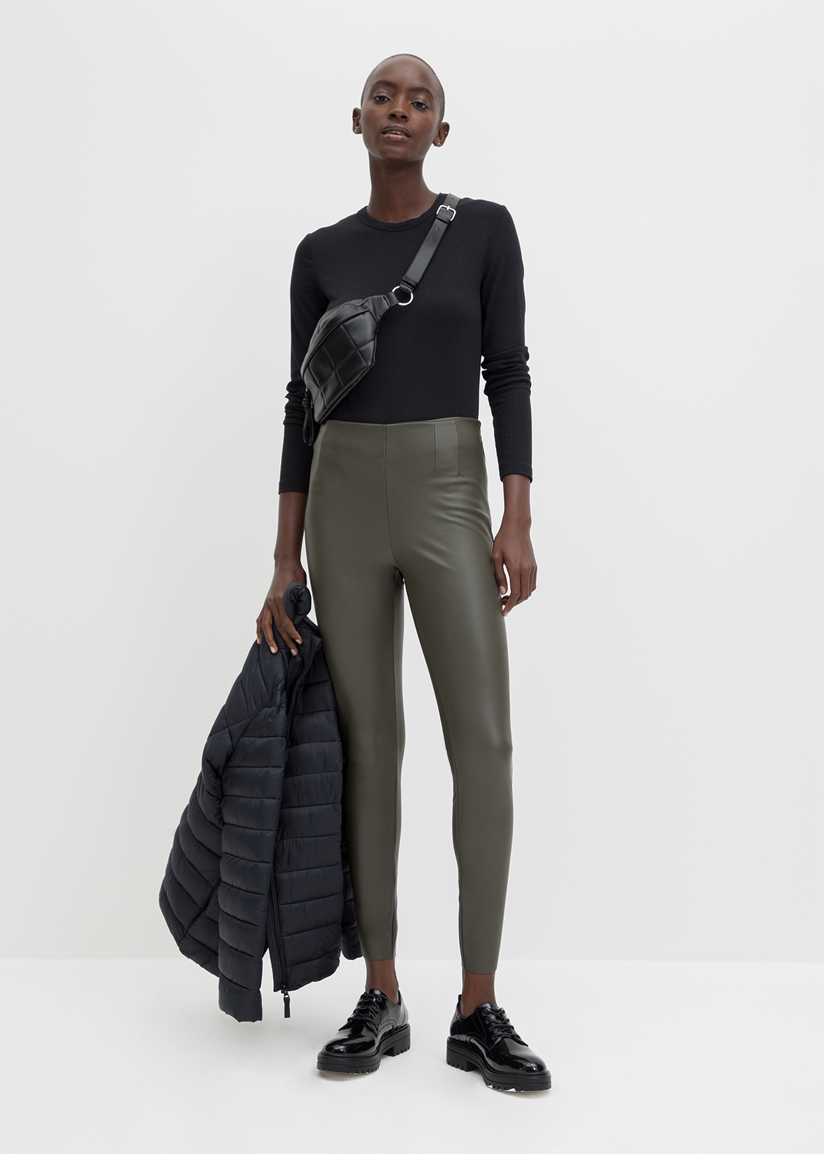 Faux Leather Leggings | Woolworths.co.za