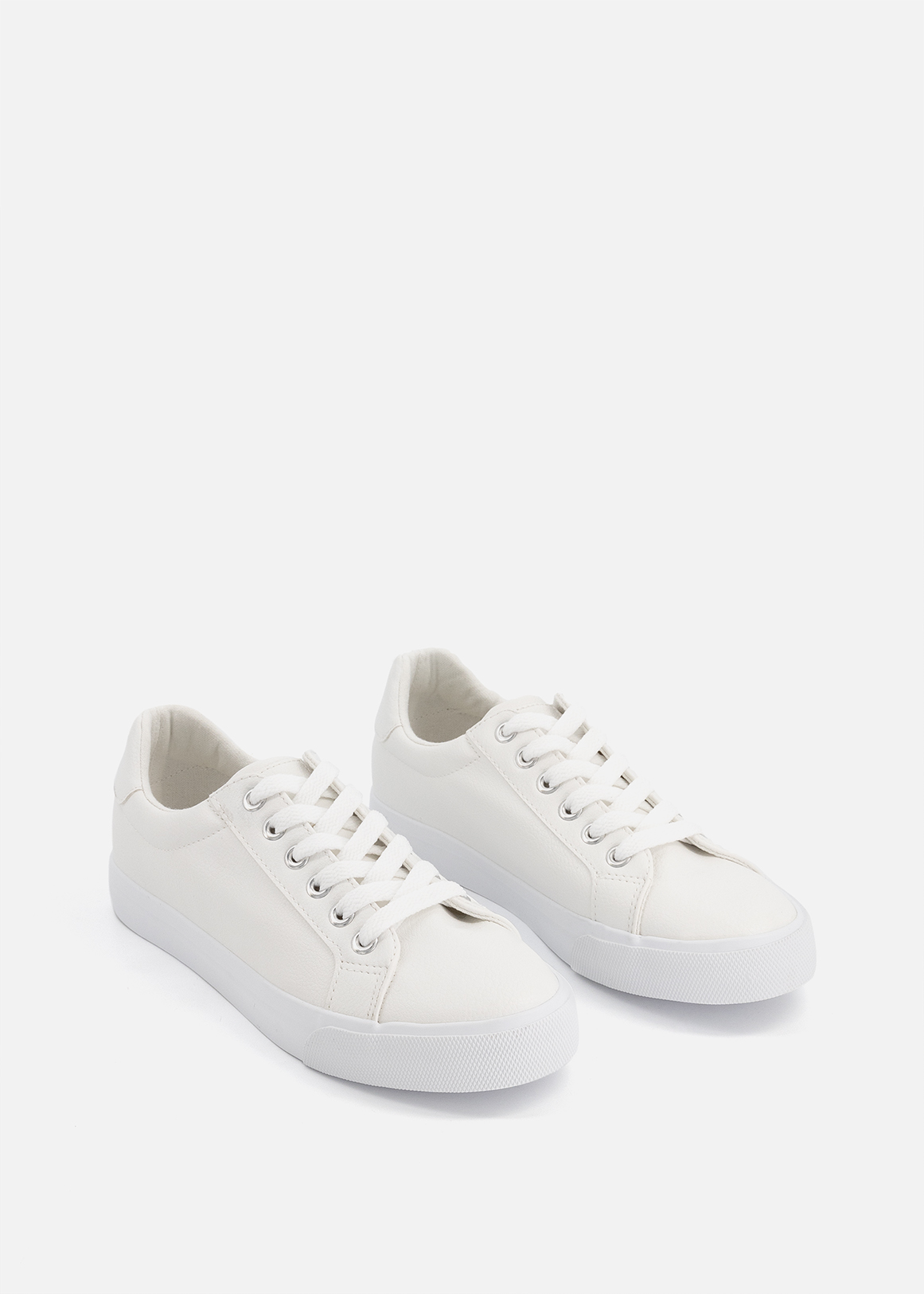 Faux Leather Sneakers | Woolworths.co.za