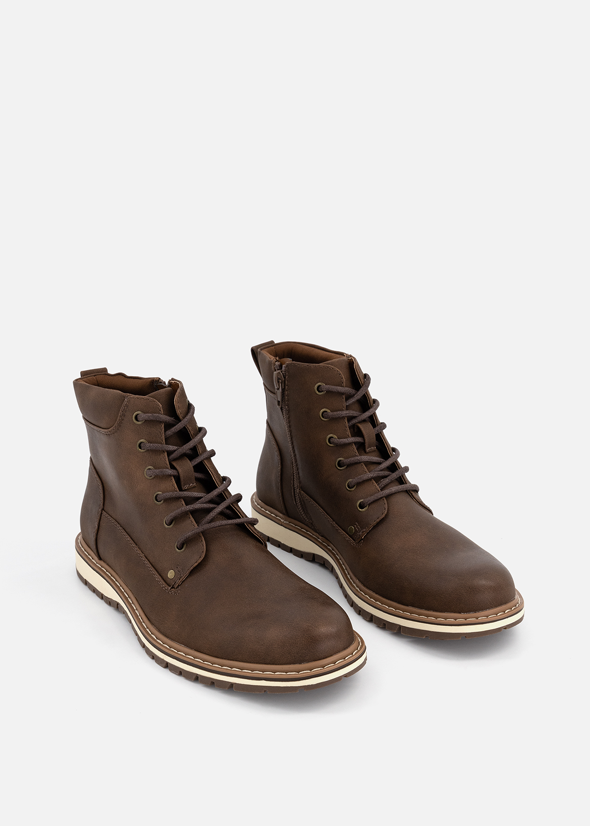 Faux Leather Wedge Boots | Woolworths.co.za