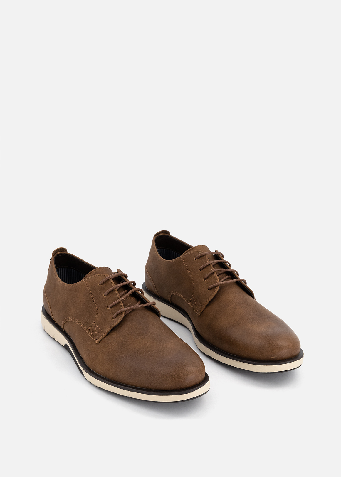 Faux Leather Wedge Derby Shoes | Woolworths.co.za