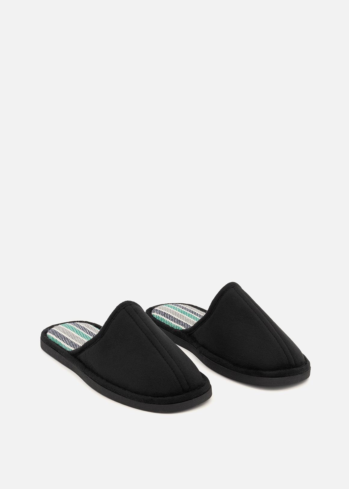 Faux Suede Mule Slippers (Size 12-6) Older Boy