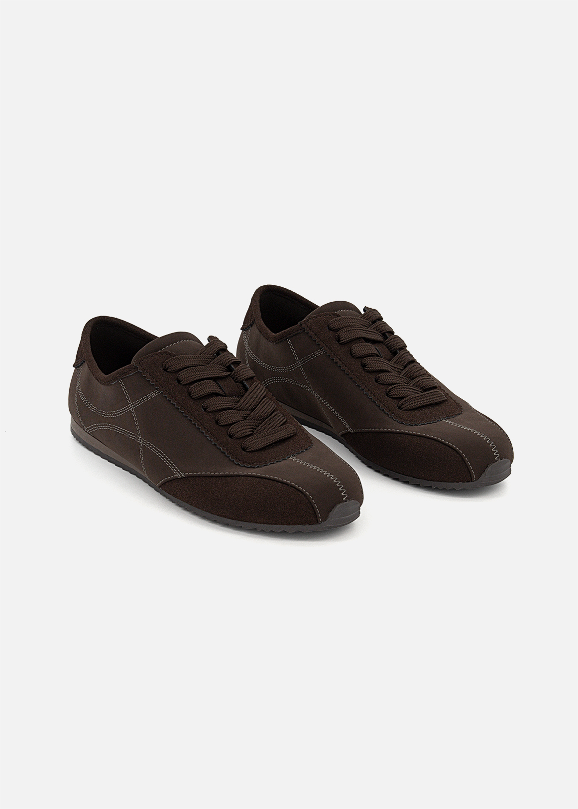 Faux Suede Sneakers