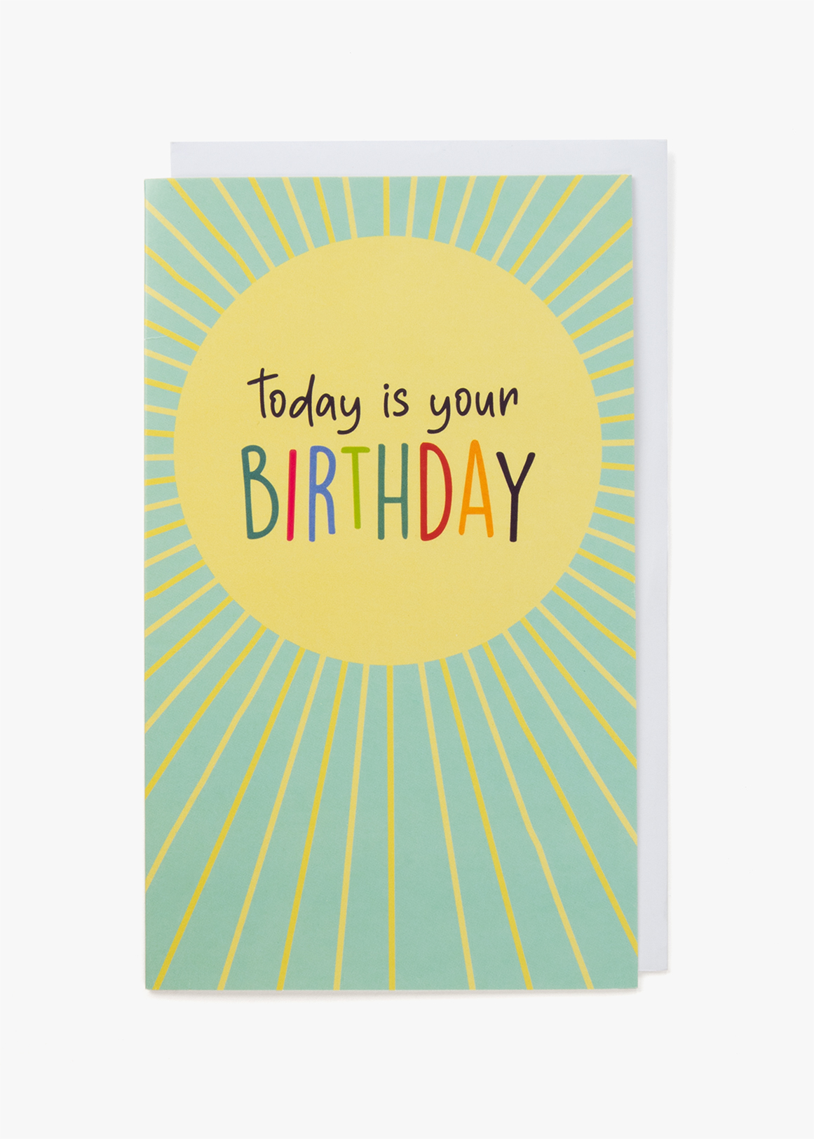 Female Birthday Happy Sun Card