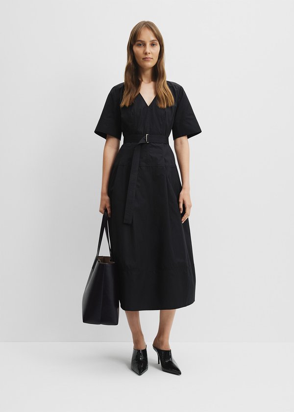 Fit-and-Flare Midi Dress | Woolworths.co.za Fit-and-Flare Midi Dress | Woolworths.co.za