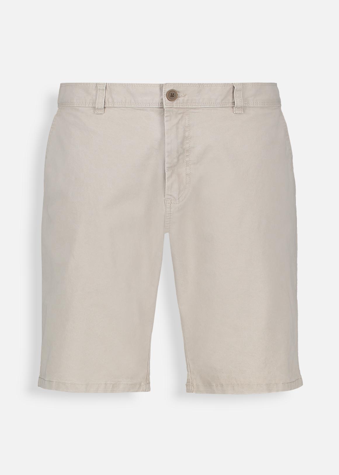 Flat Front Slim Fit Chino Shorts