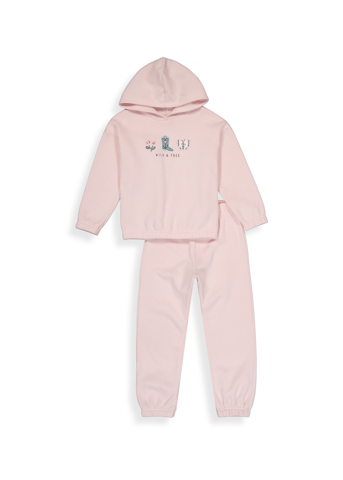 Fleece Hoodie & Track Pants Set