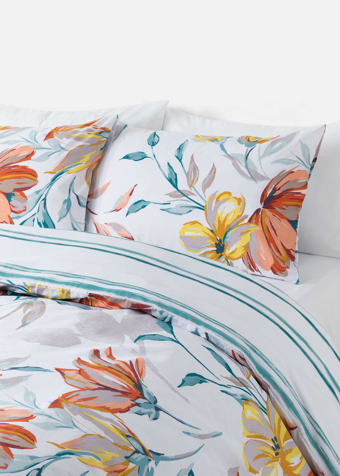 Fleur Printed 144TC Duvet Cover Set Woolworths.co.za