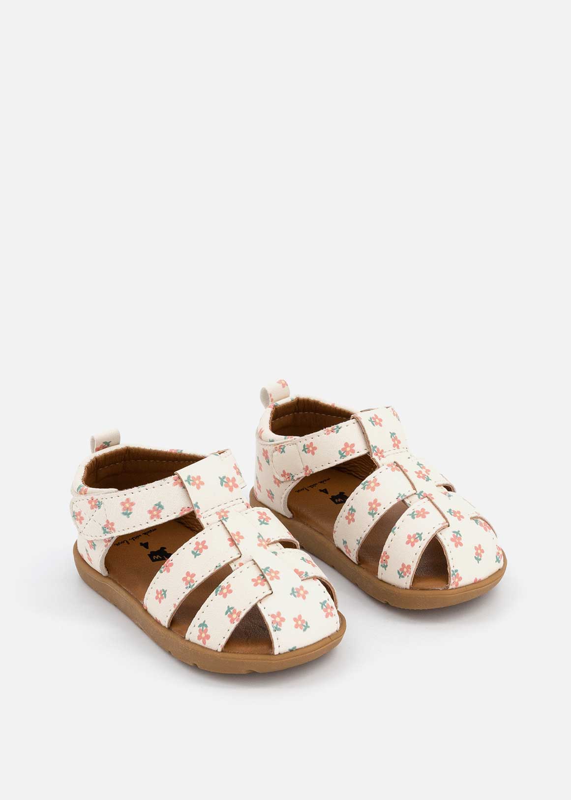 Floral Print Embossed Sandals | Woolworths.co.za