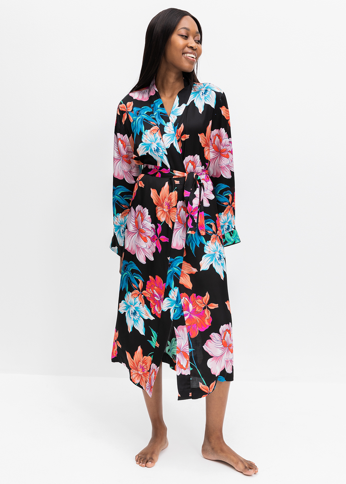 Floral Satin Gown | Woolworths.co.za
