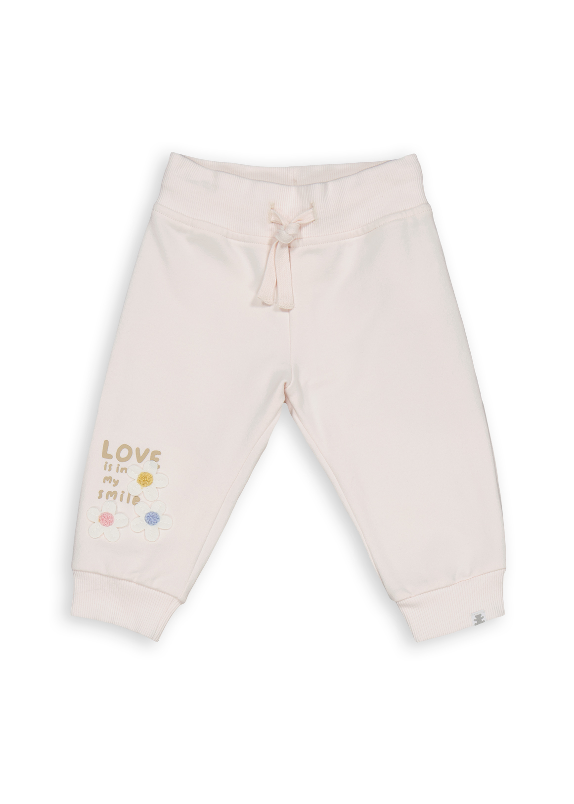 Flower Applique Sweatpants