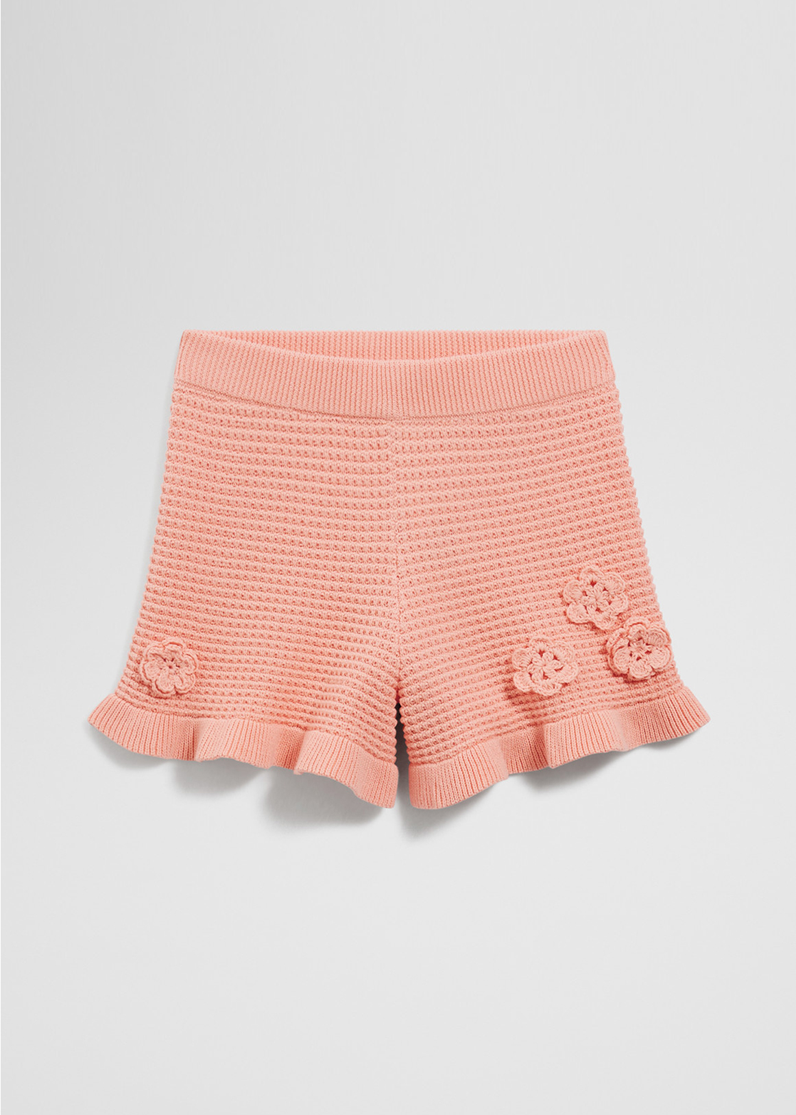 Flower Knit Short