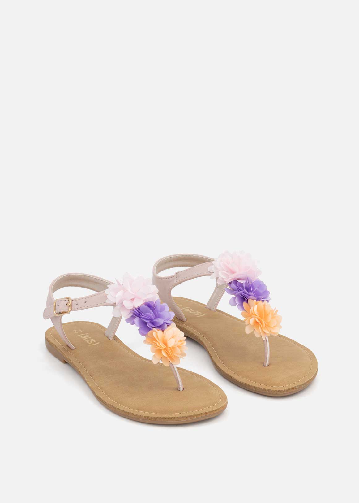 Flower T-Bar Sandals (Size 12-6) Older Girl | Woolworths.co.za