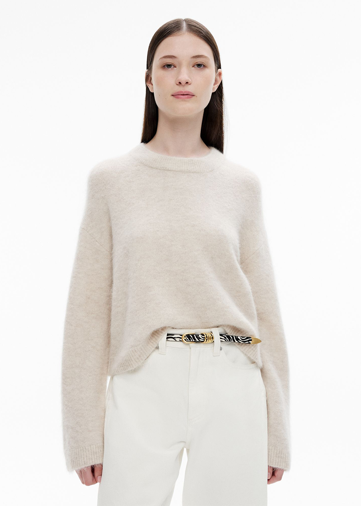 Fluffy Crew Knit