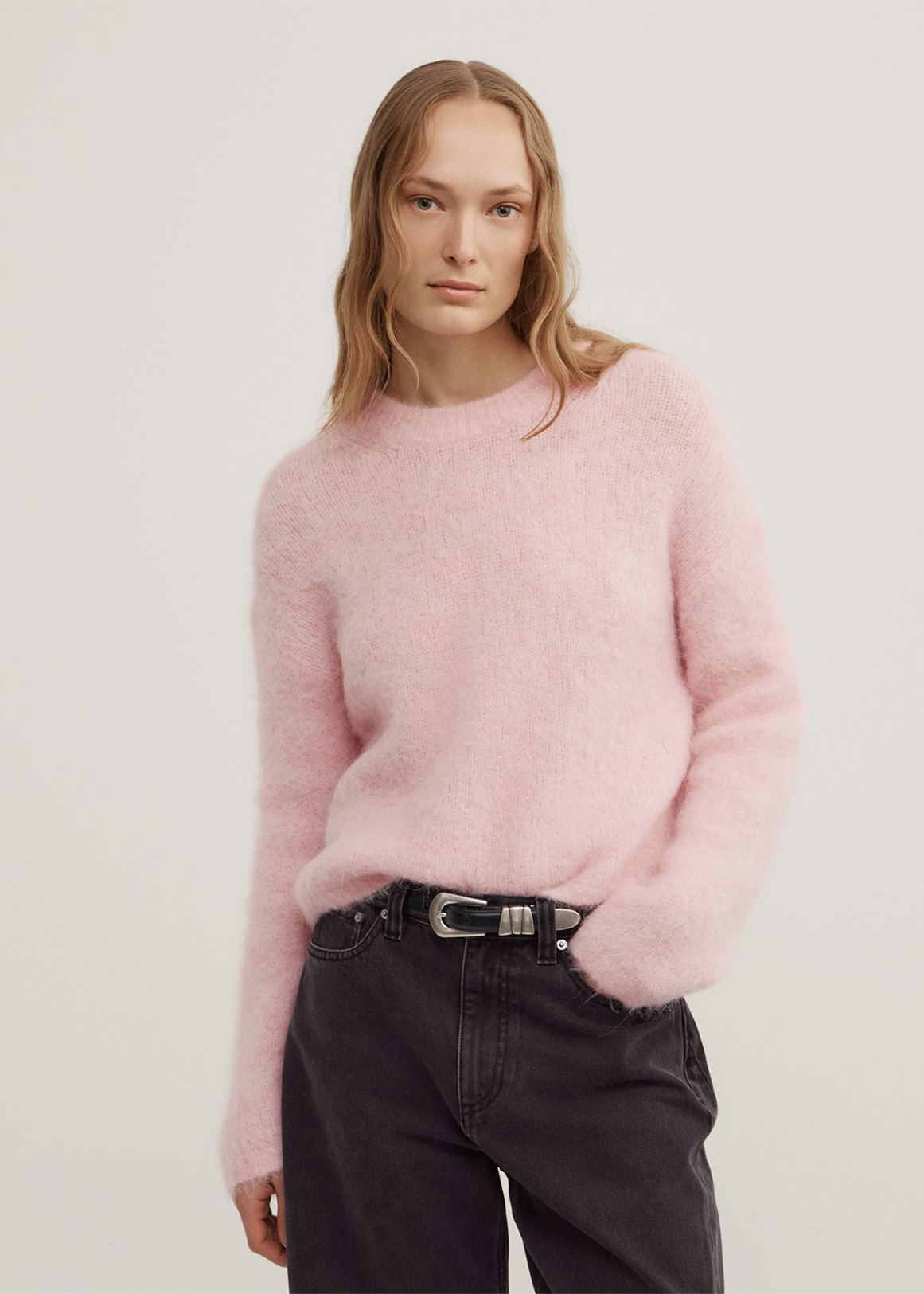 Fluffy Crew Knit