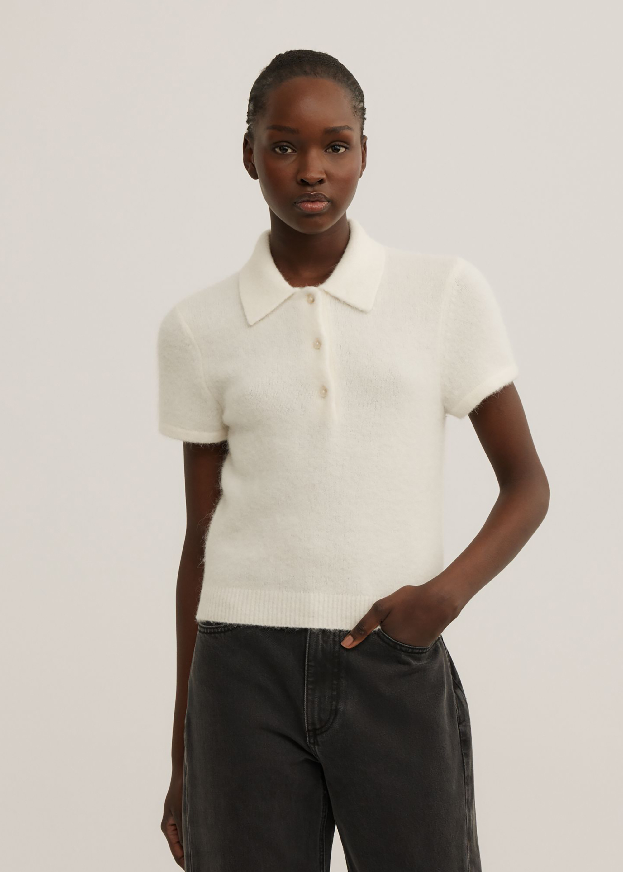 Fluffy Polo T-Shirt
