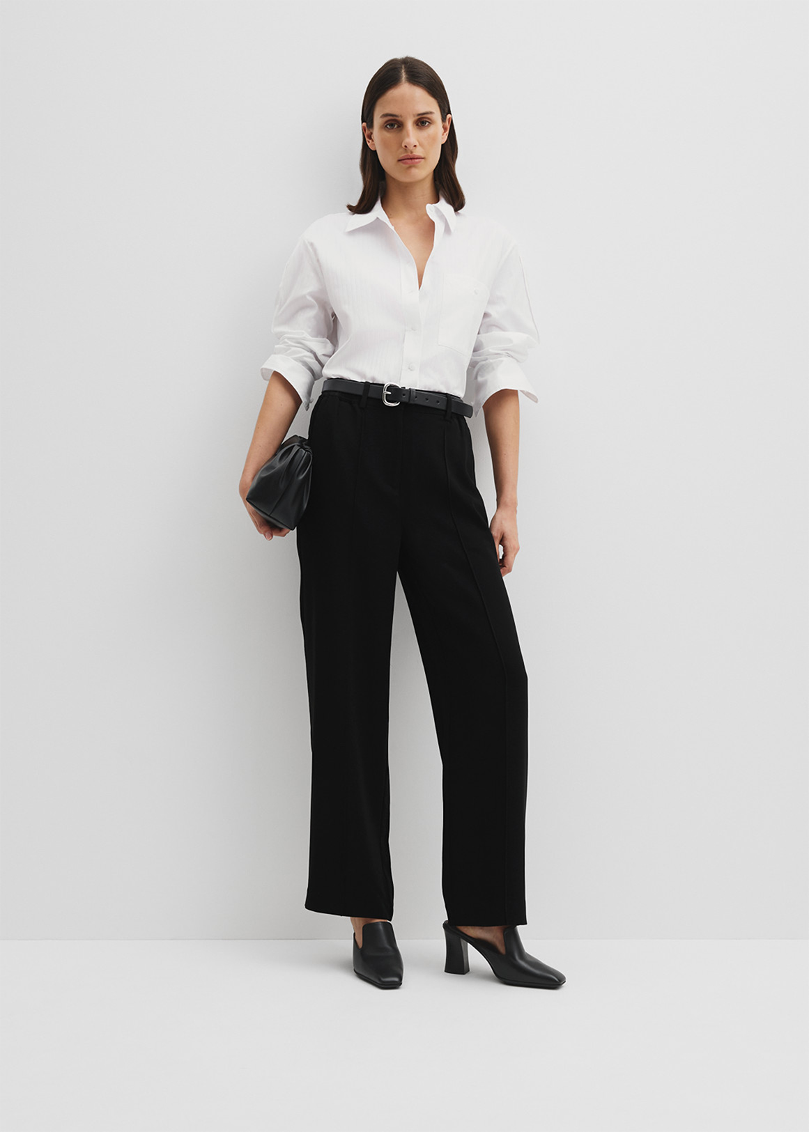 Fly Front Pull-On Pant
