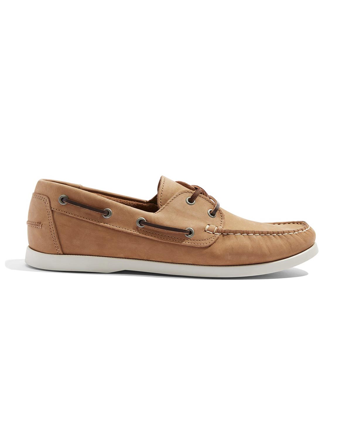 Flynn Nubuck Leather Boat Shoe Za