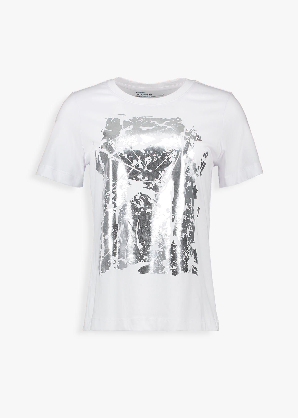 Foil Print Slim Fit T-shirt | Woolworths.co.za