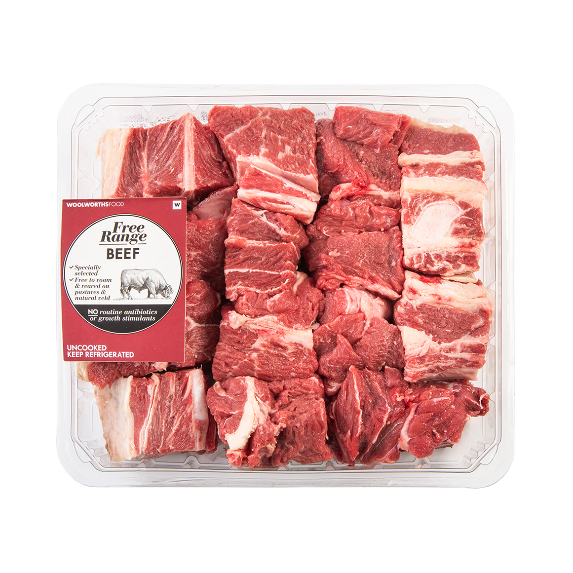 Beef String Meat Free Range Beef Stewing Portions Avg 1.4 kg | Woolworths.co.za