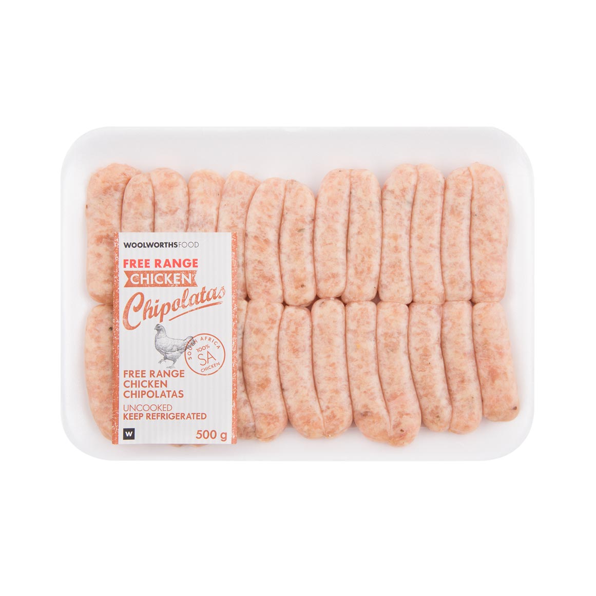 Free Range Chicken Chipolatas 500 g