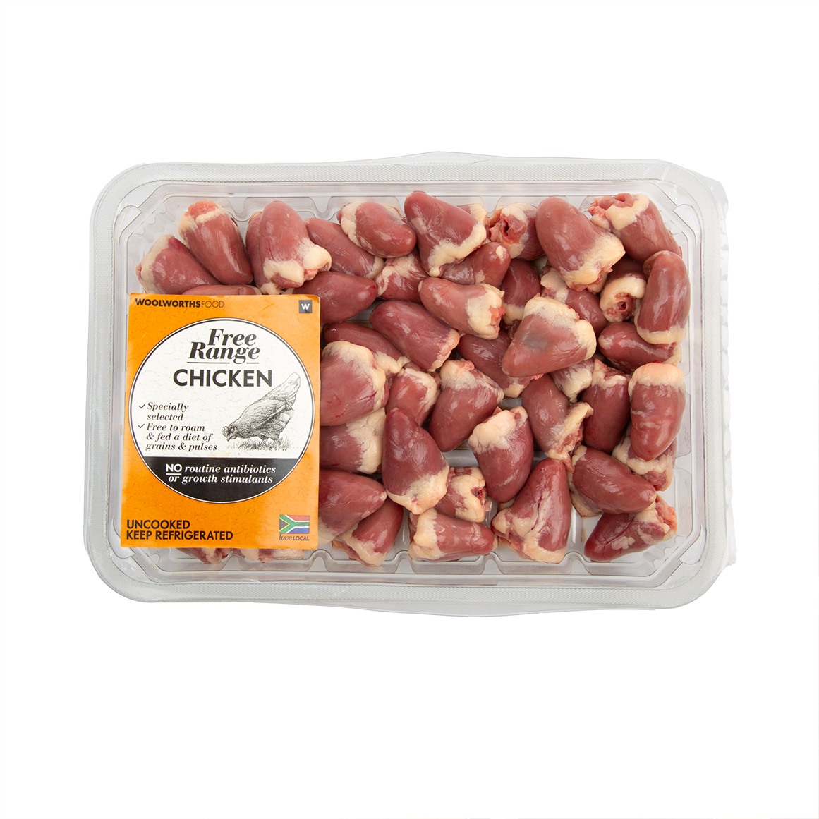 Free Range Chicken Hearts 500 g