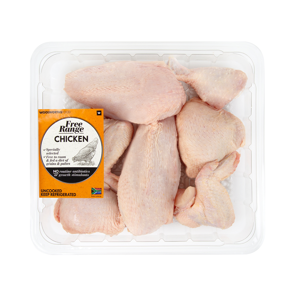 Free Range Chicken Portions Avg 1.2 kg