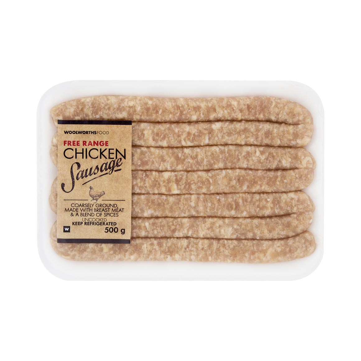 Free Range Chicken Sausage 500 g