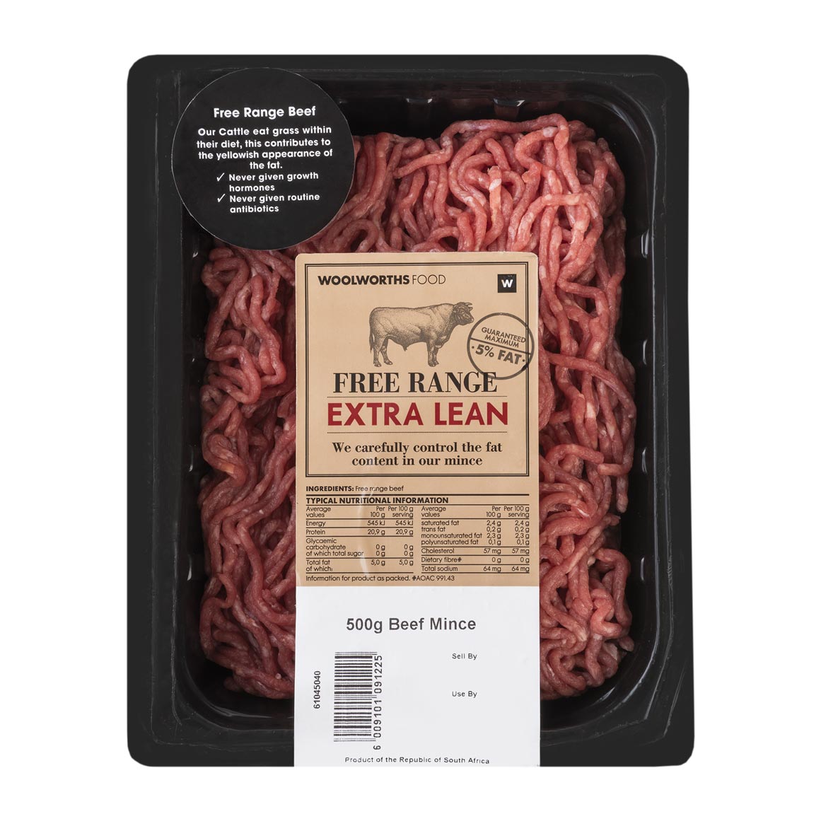 Free Range Extra Lean Beef Mince 500 g | Woolworths.co.za