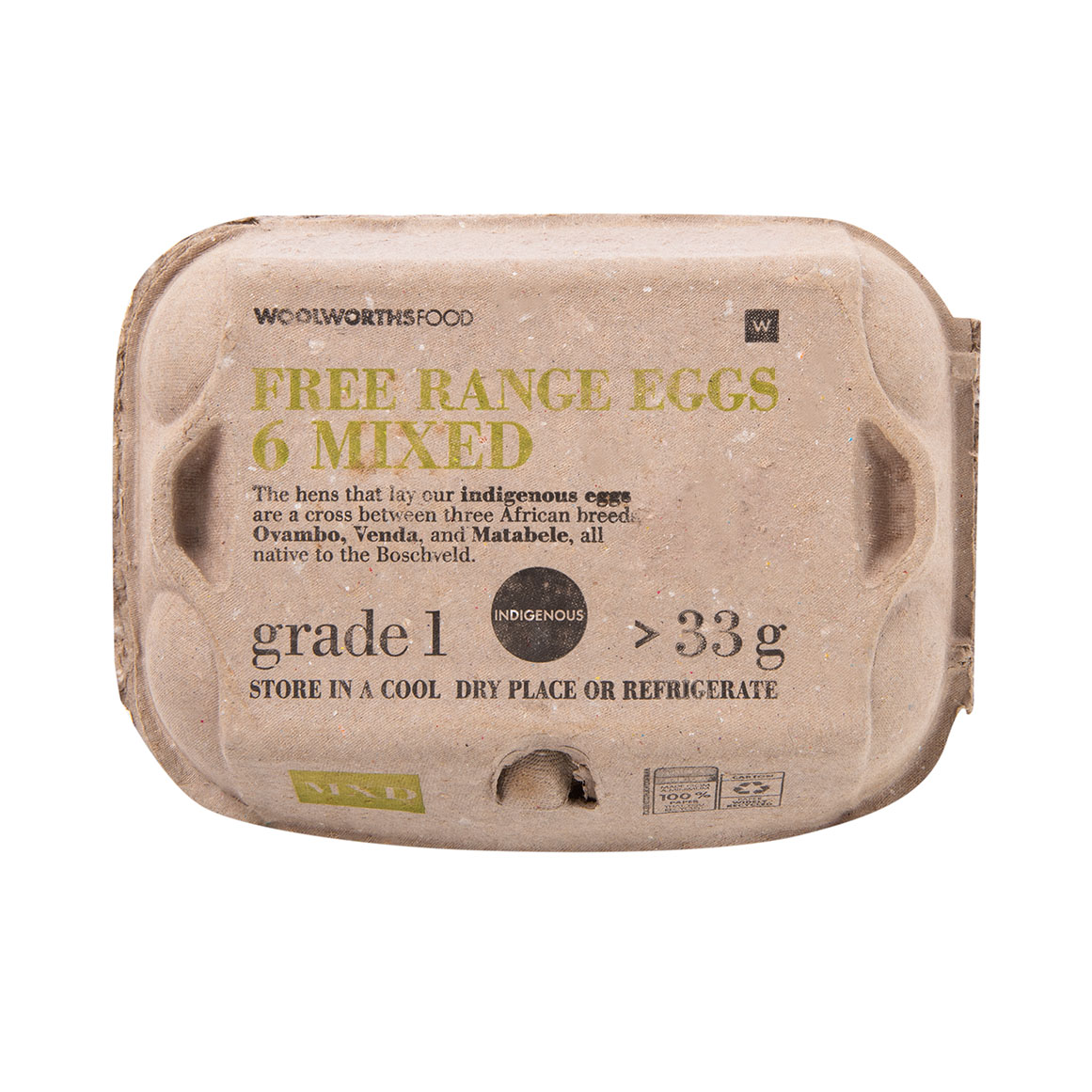 Free Range Indigenous Mixed Eggs 6 pk