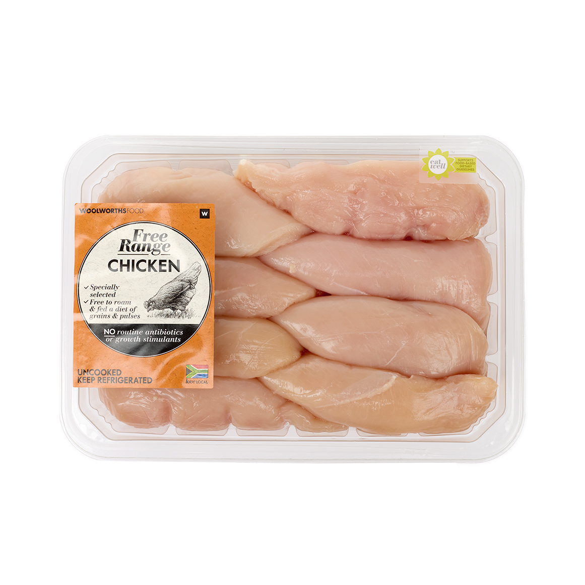 Free Range Skinless Chicken Breast Avg 850 g