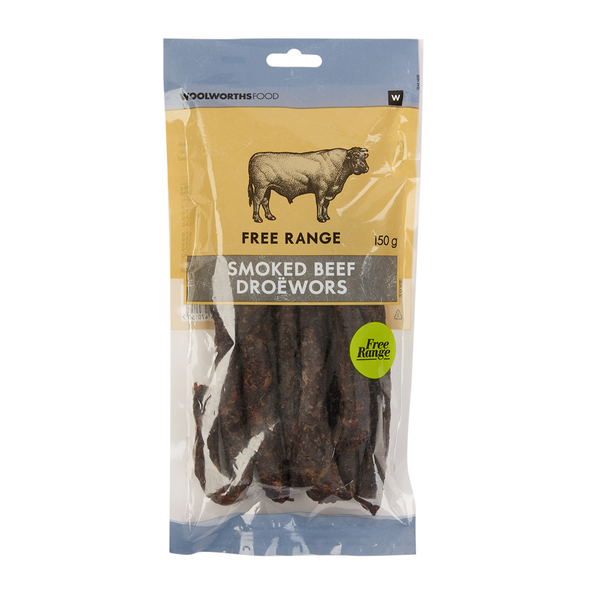 Free Range Smoked Beef Droëwors 150 g