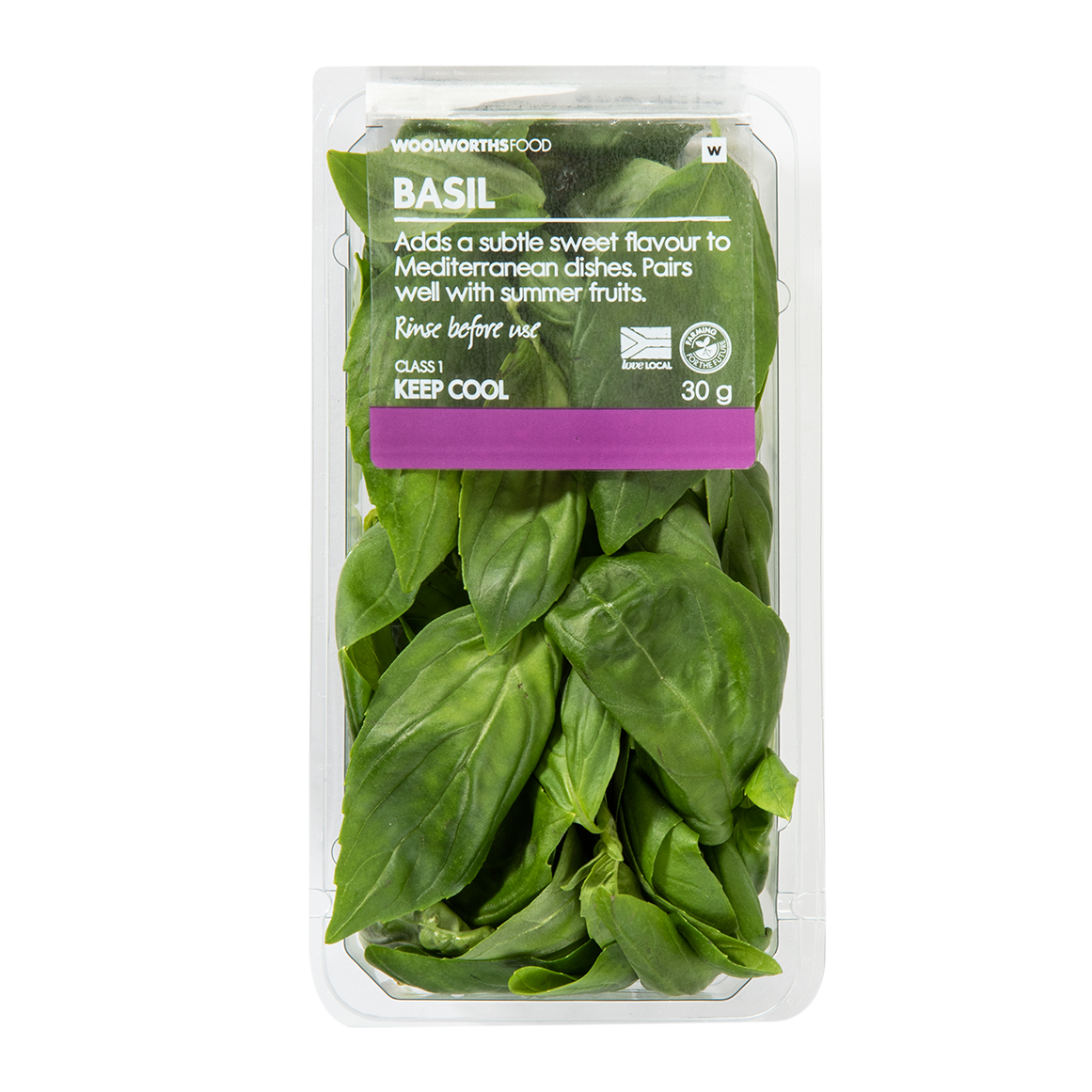 Fresh Basil 30 g | Woolworths.co.za