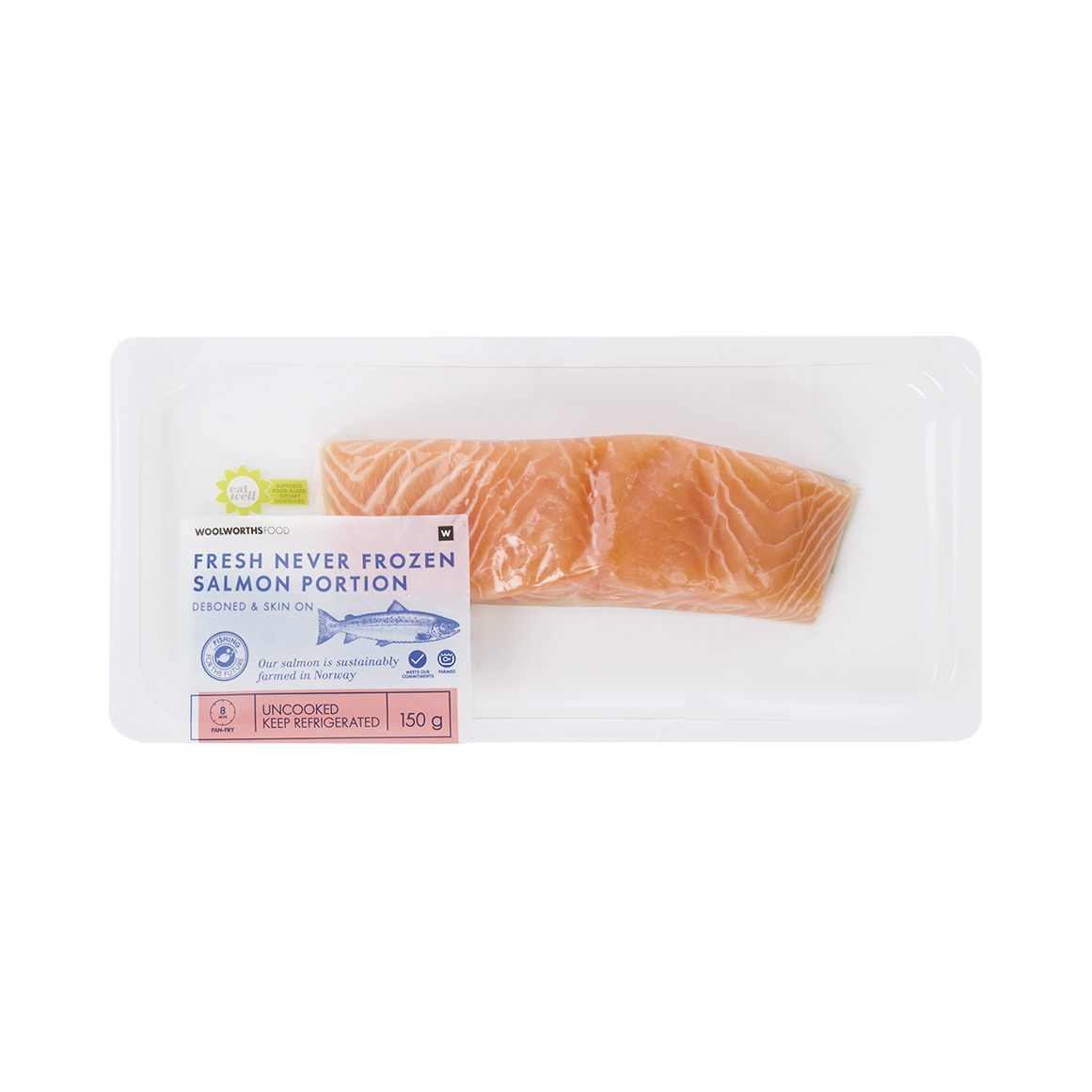 Fresh Never Frozen Salmon Portion 150 g