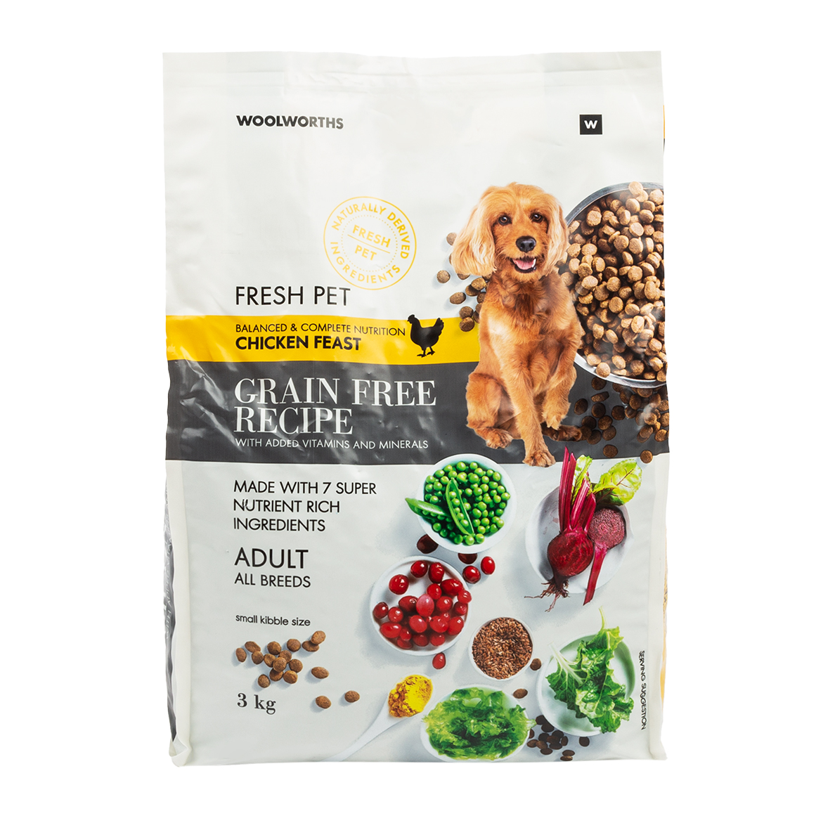 Fresh Pet Balanced and Complete Nutrition Chicken Feast Adult Dog Food 3 kg