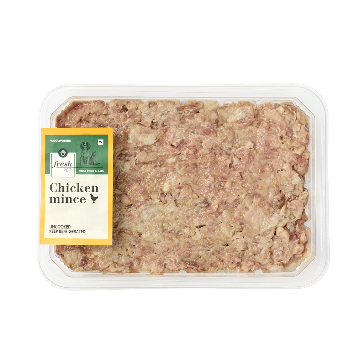 Fresh Pet Chicken Mince for Adult Dogs and Cats Avg 500 g