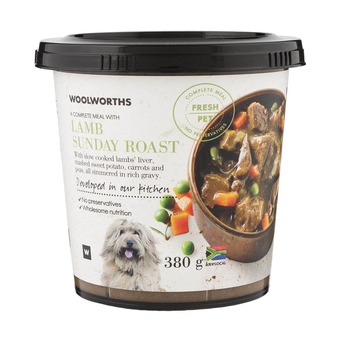 Fresh Pet Lamb Sunday Roast Dog Food 380 g
