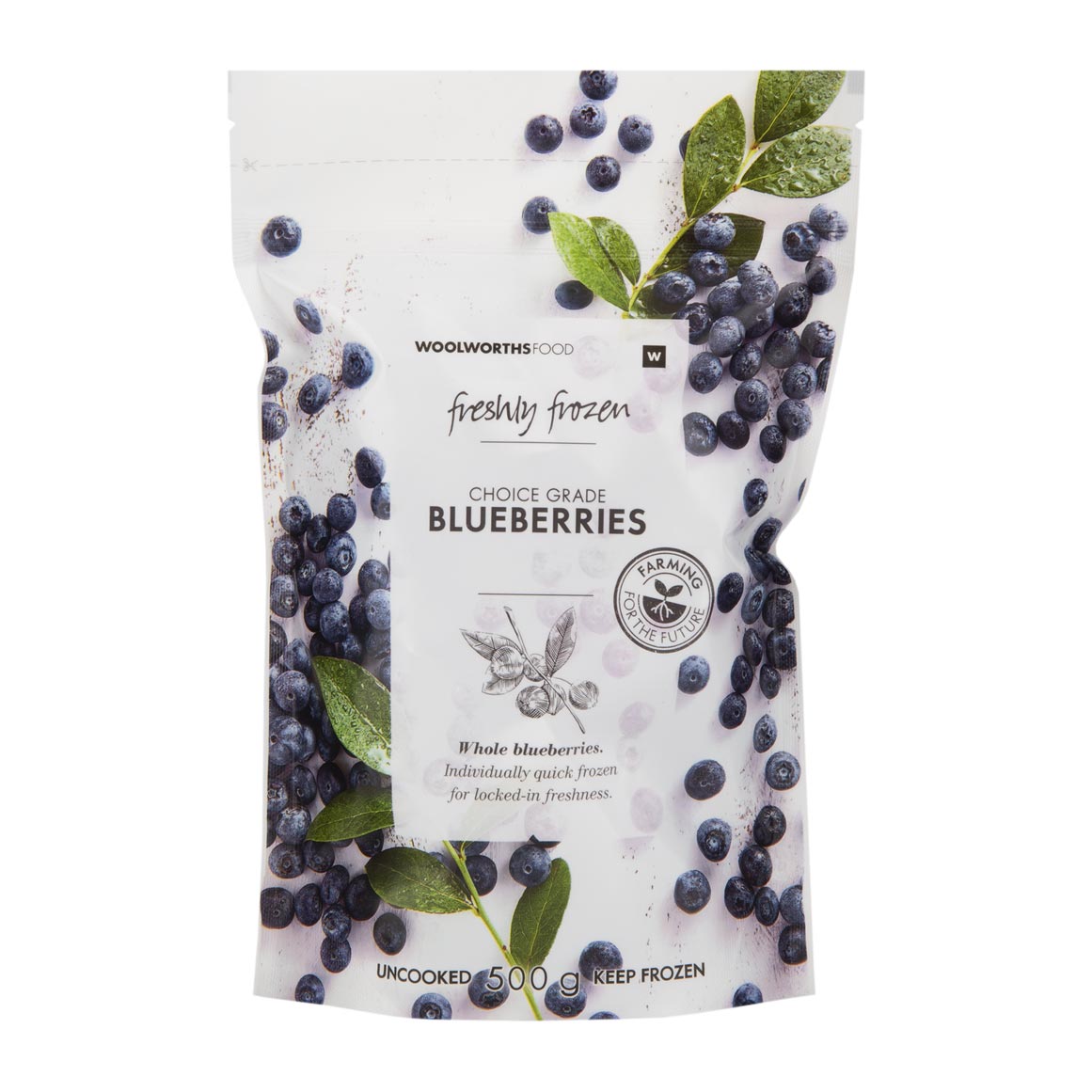 Photo of Freshly Frozen Blueberries 500 g