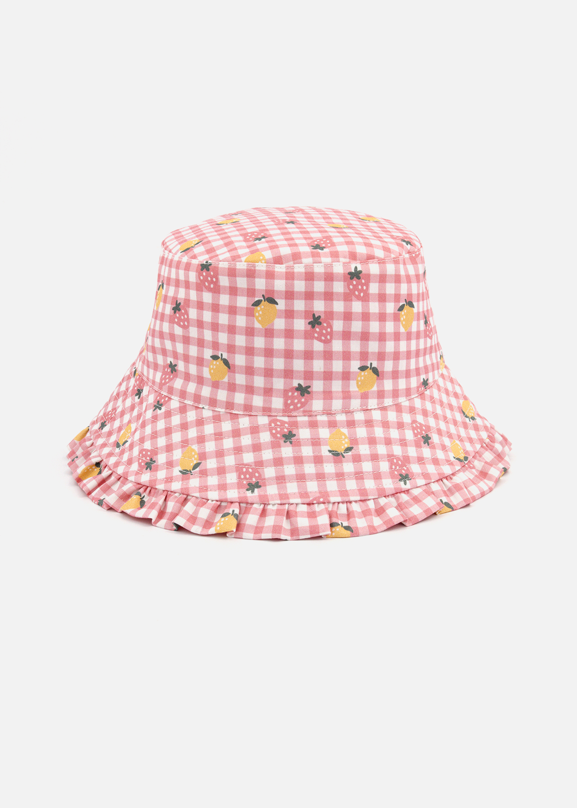 Frill Brim Bucket Hat